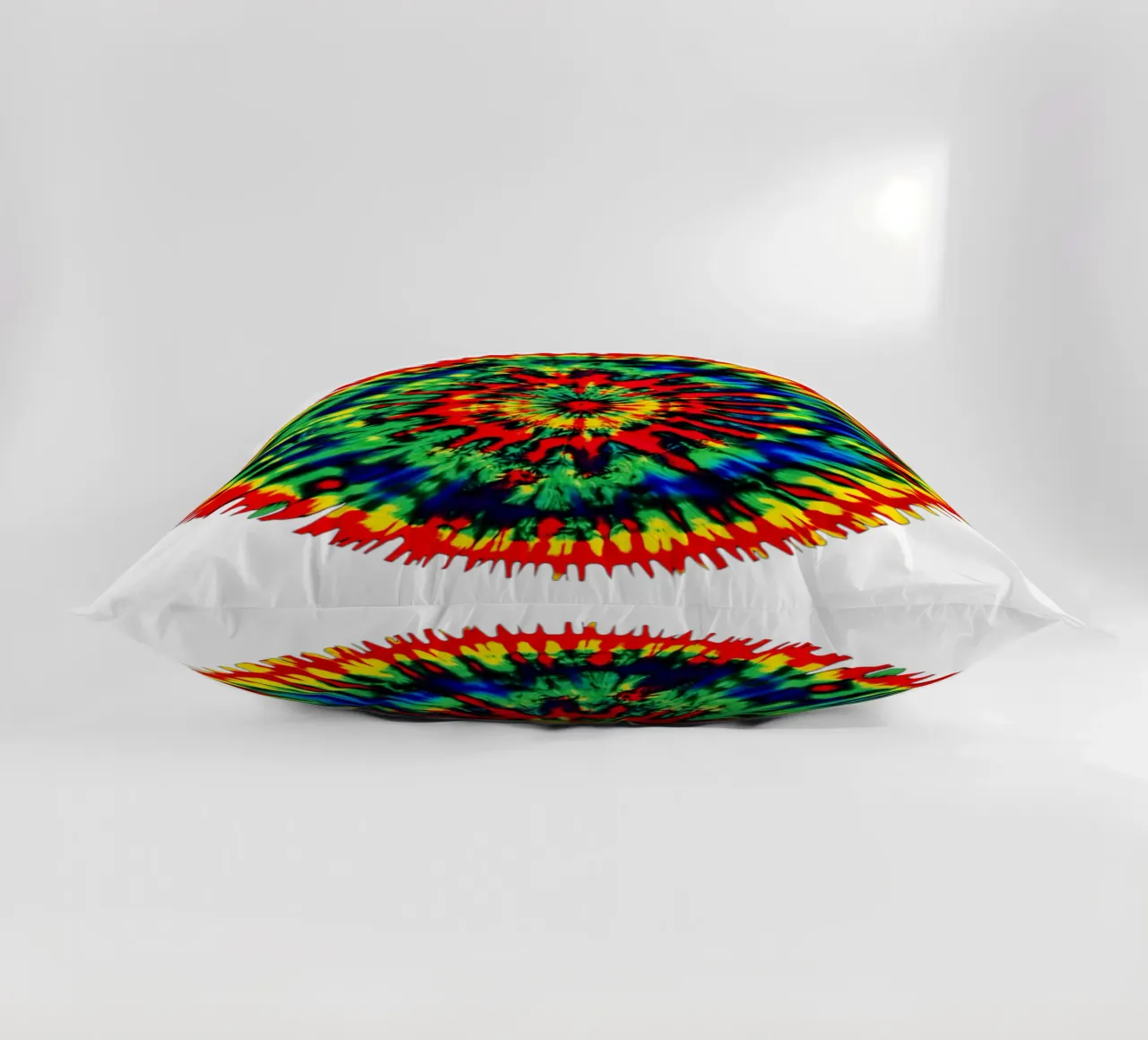Psychedelic Batik Tie-Dye 60th Design cuscino da Autofocus