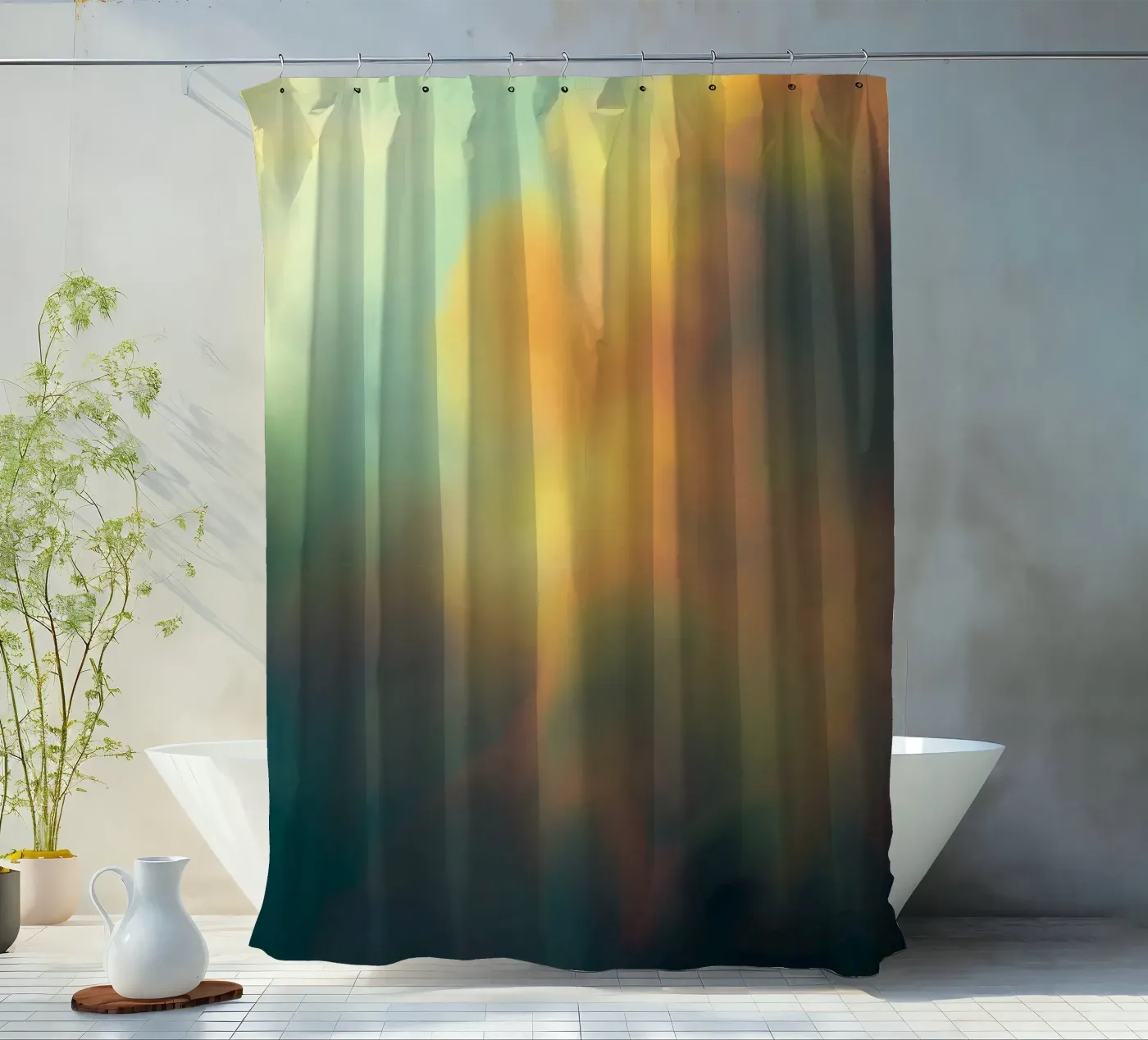 Interdimensionaler Traum Duschvorhang von rndesign
