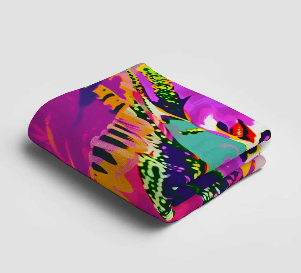 Bunte pop art Frida asciugamano da bagno da Carinaprint