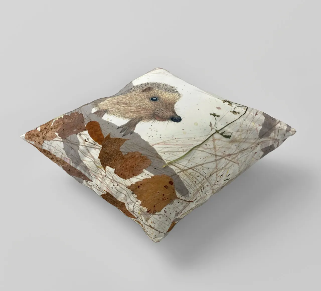 Riccio cuscino da Mandy Becker Fine Arts