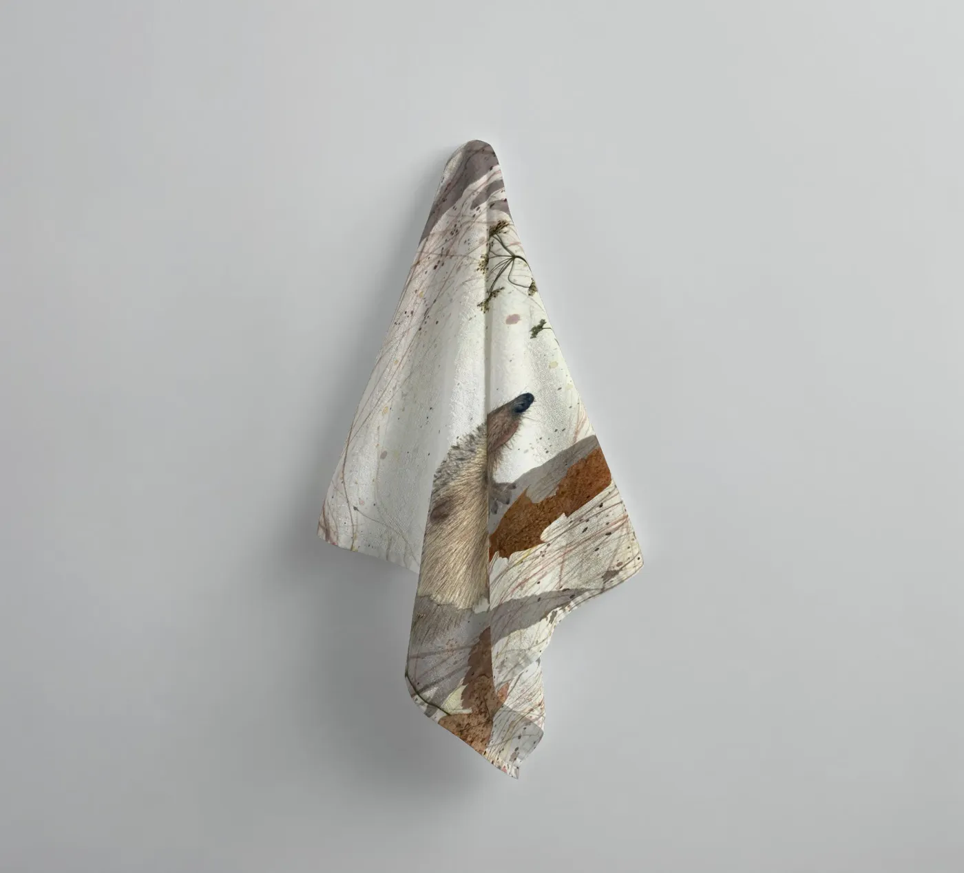 Riccio asciugamano da bagno da Mandy Becker Fine Arts