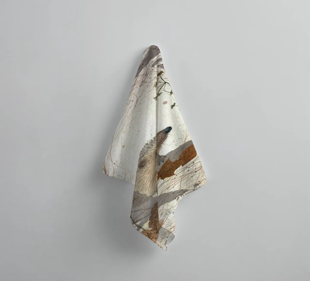 Igelchen Handtuch von Mandy Becker Fine Arts