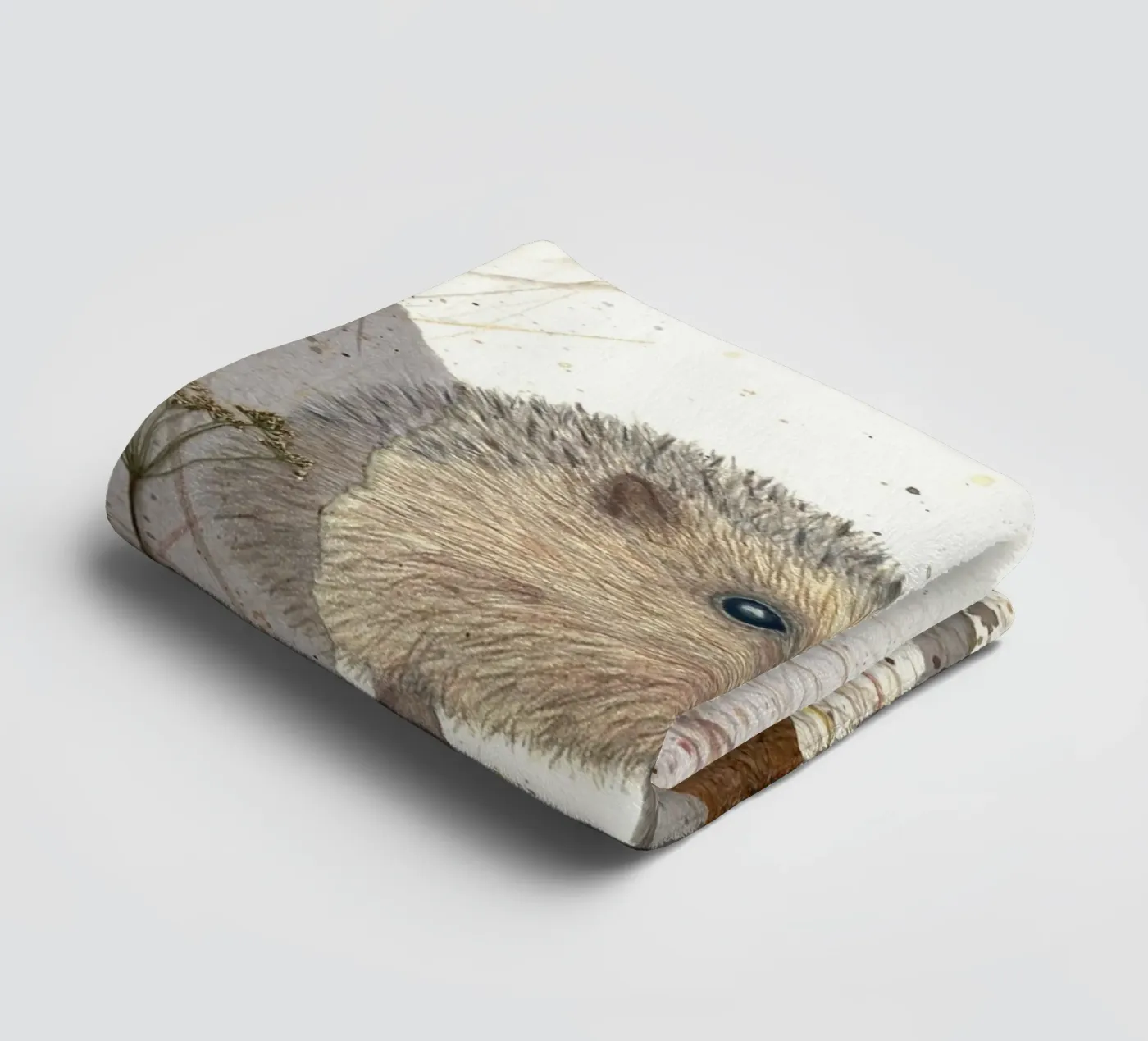 Hedgehog asciugamano da bagno da Mandy Becker Fine Arts