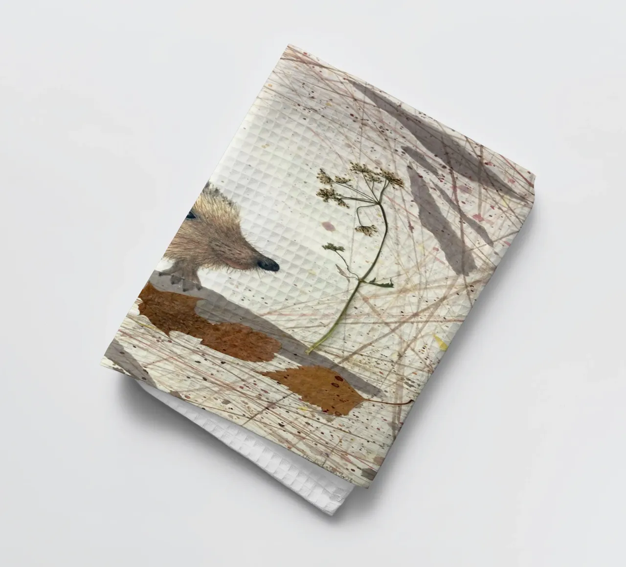 Hedgehog Geschirrtuch von Mandy Becker Fine Arts