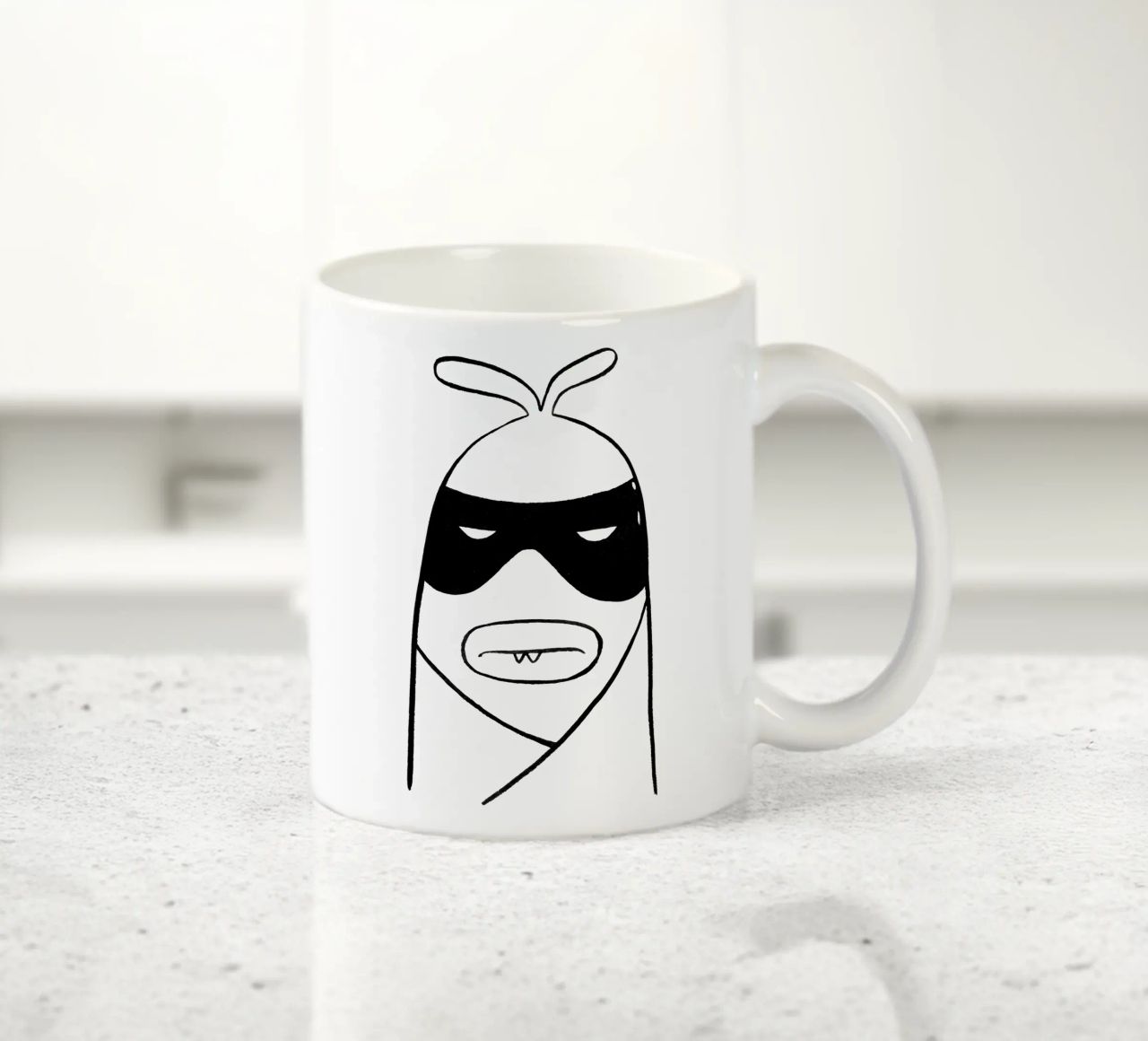 Bandit tazza in ceramica da Richard Hood