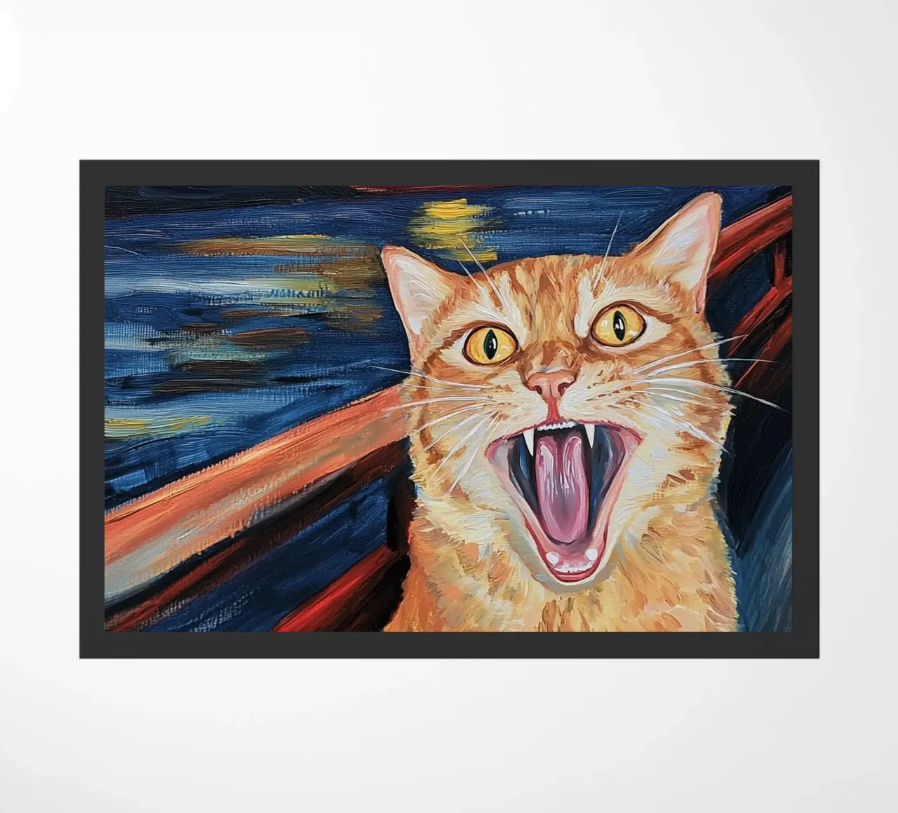 Il grido del gatto zerbino da Carinaprint
