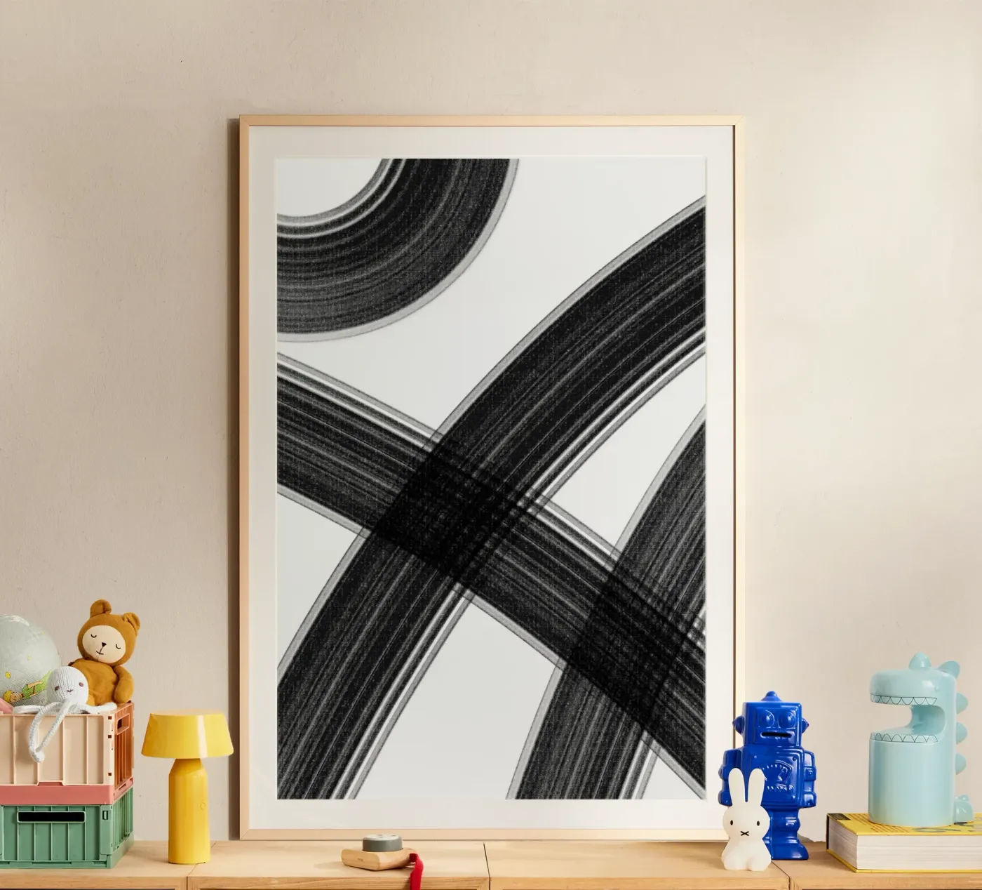 Wegen poster van rndesign