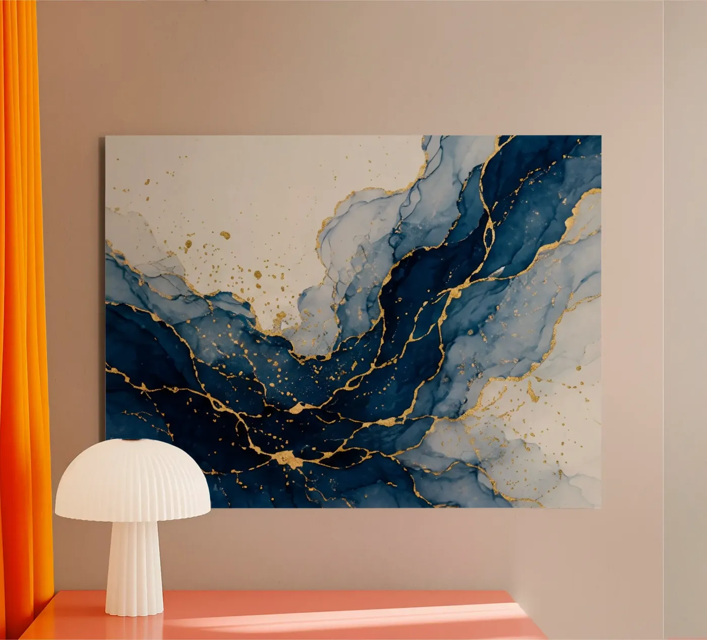 Navy current forex plate by WijdevenPrints