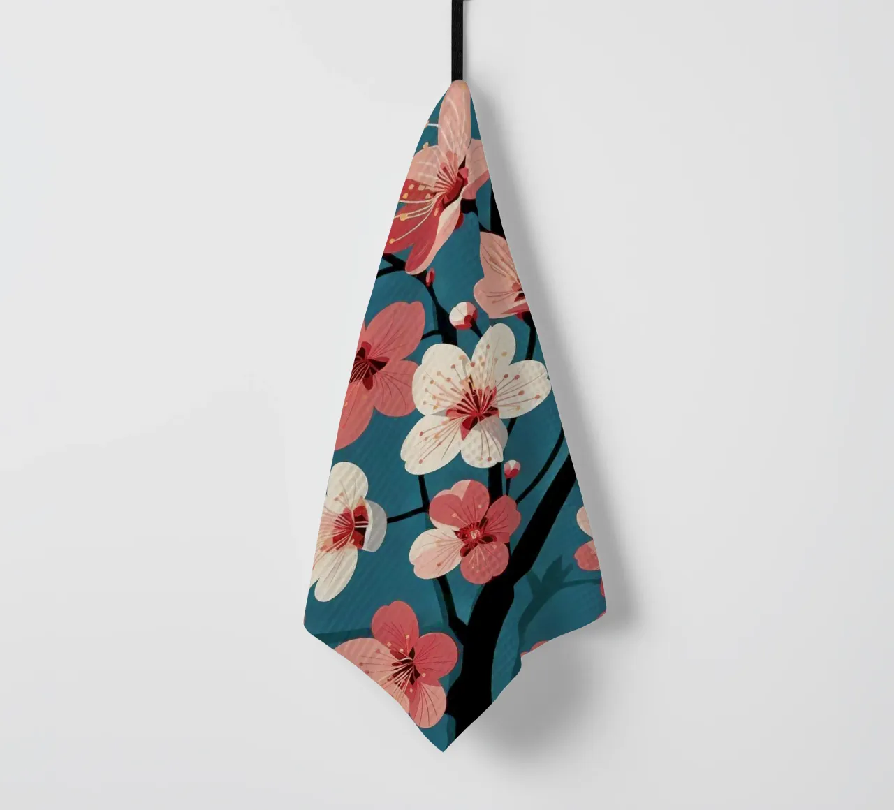 Fiori di ciliegio canovaccio da cucina da Digital Naive