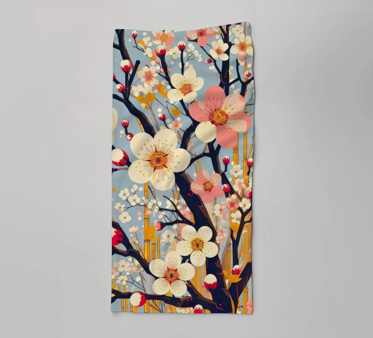 Spring awakening towel by Digital Naive