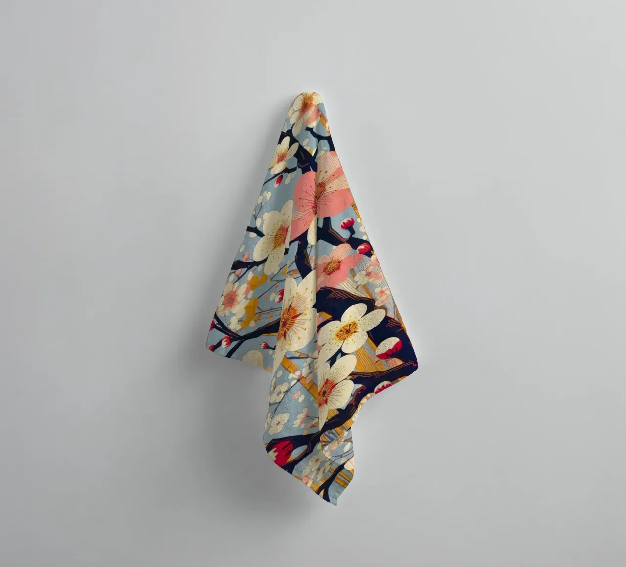 Spring awakening towel by Digital Naive