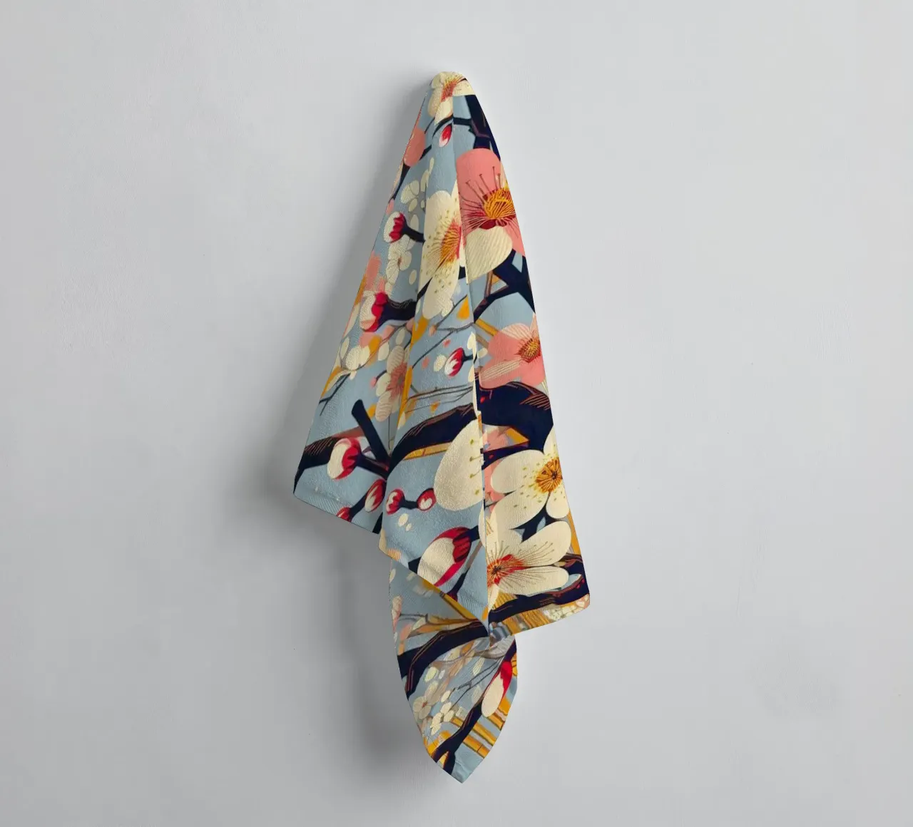 Spring awakening towel by Digital Naive