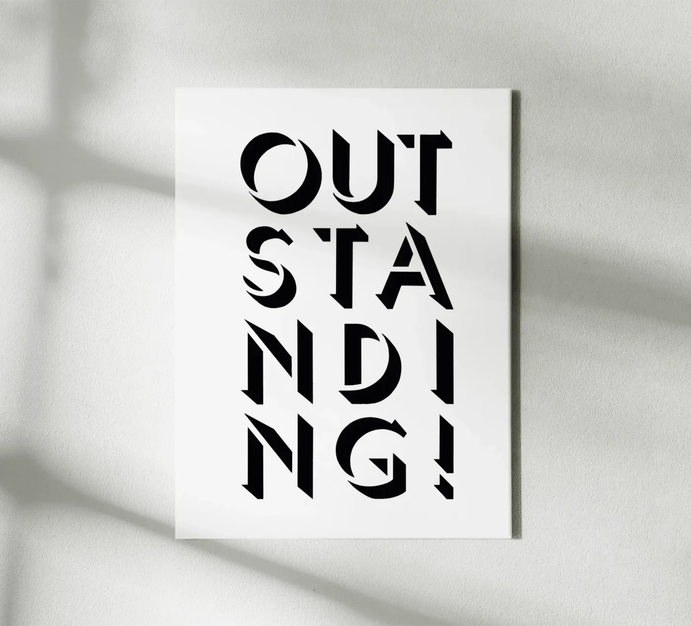 Outstanding! tela da Richard Hood