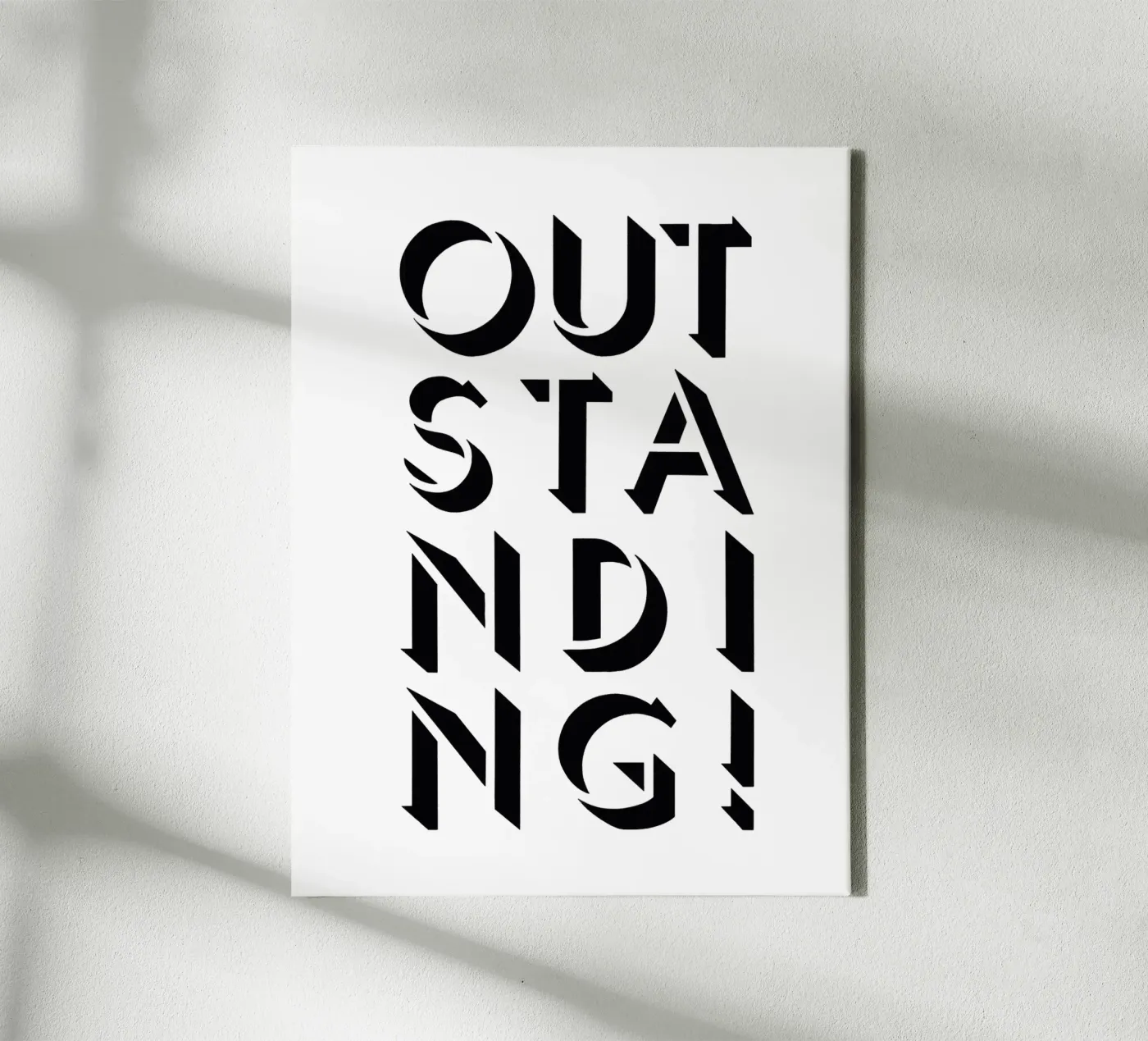 Outstanding! canvas by Richard Hood