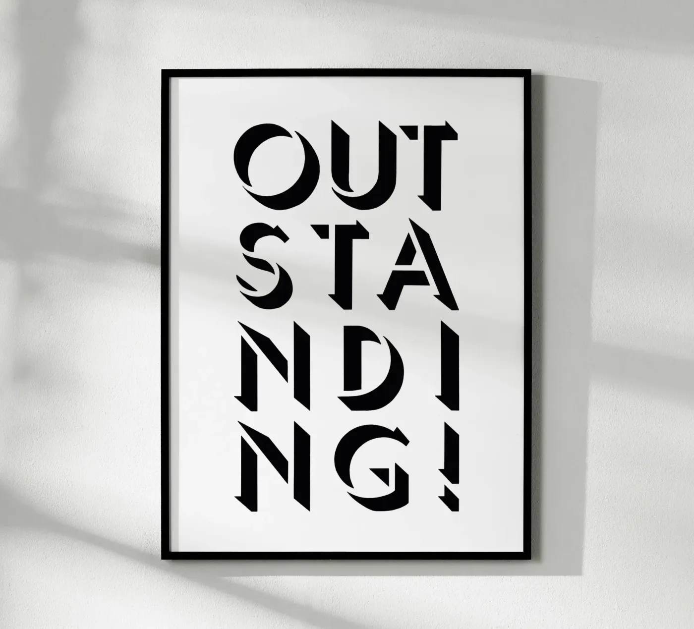 Outstanding! poster by Richard Hood