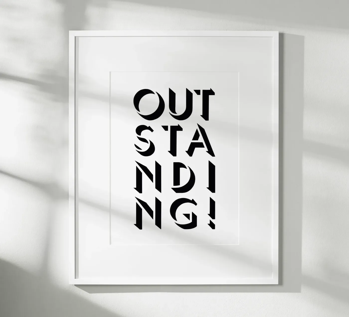 Outstanding! poster by Richard Hood