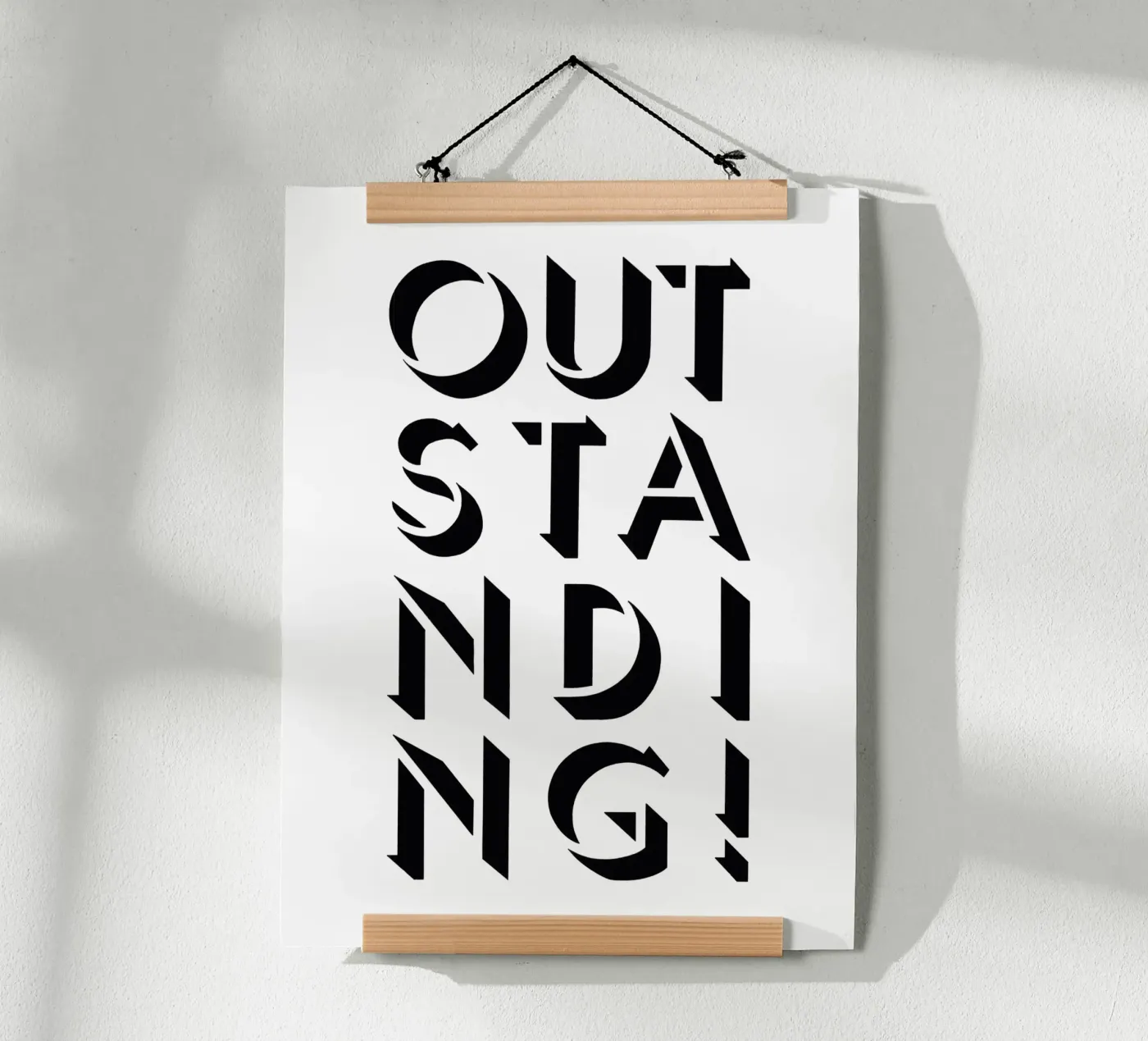 Outstanding! poster by Richard Hood