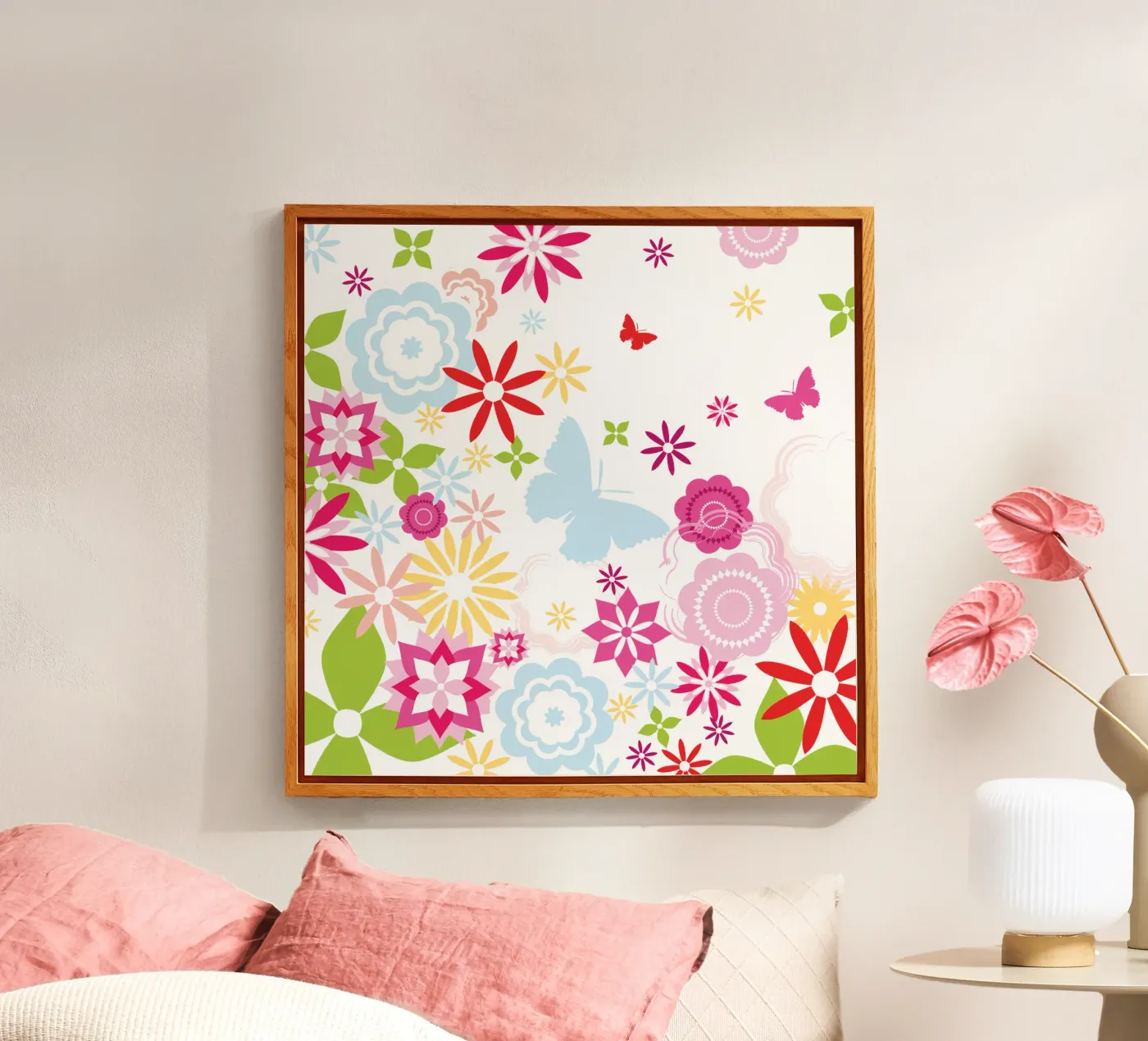 Flower Power plexiglass da Catherine Aguilar