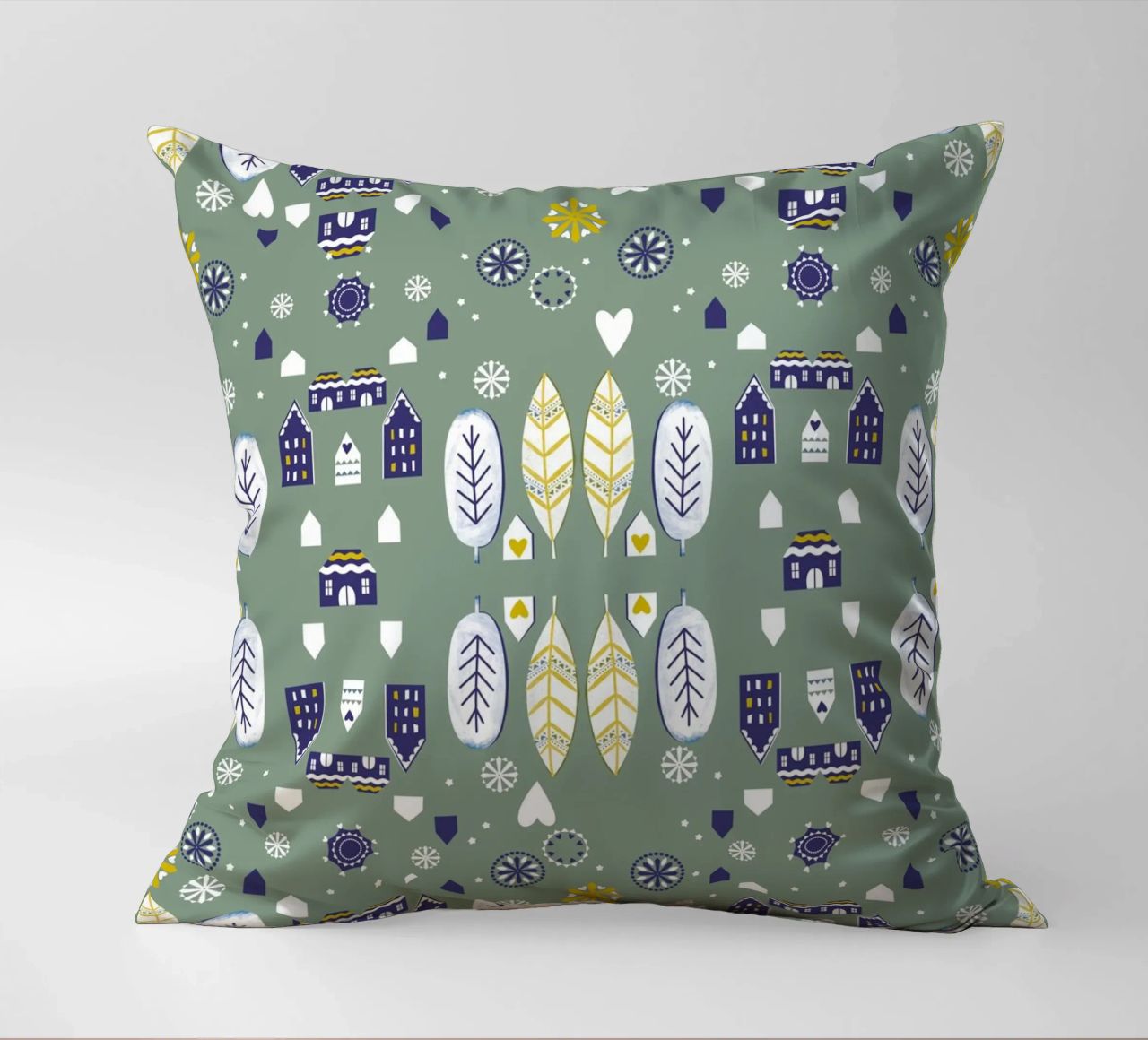 Scandi Pattern cuscino da Catherine Aguilar