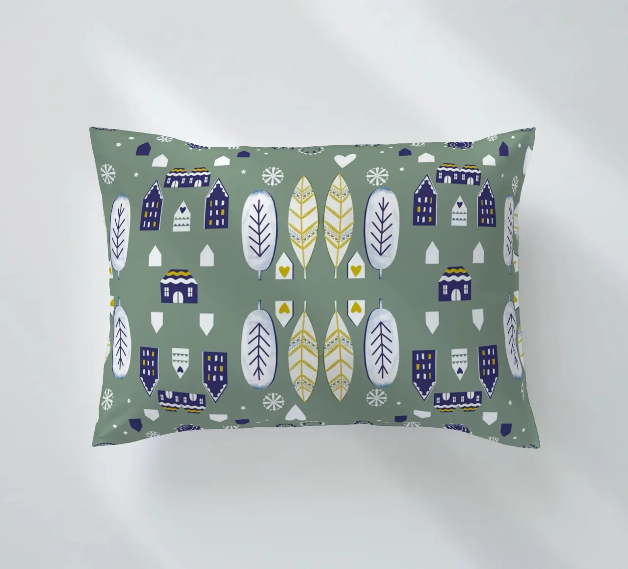 Scandi Pattern cuscino da Catherine Aguilar