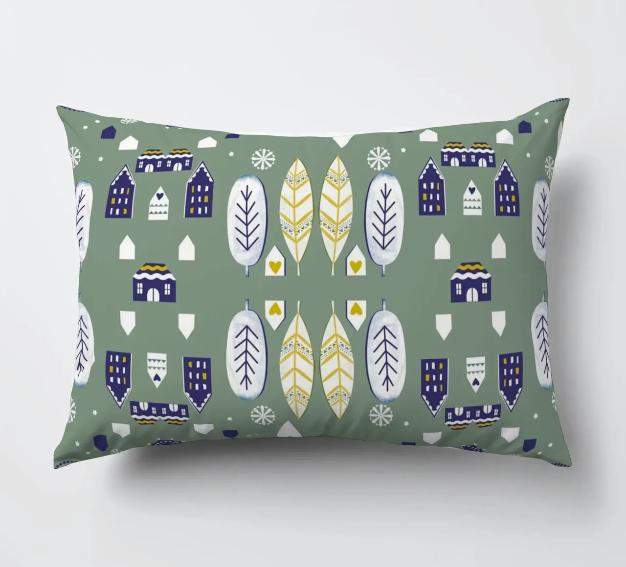 Scandi Pattern cuscino da Catherine Aguilar
