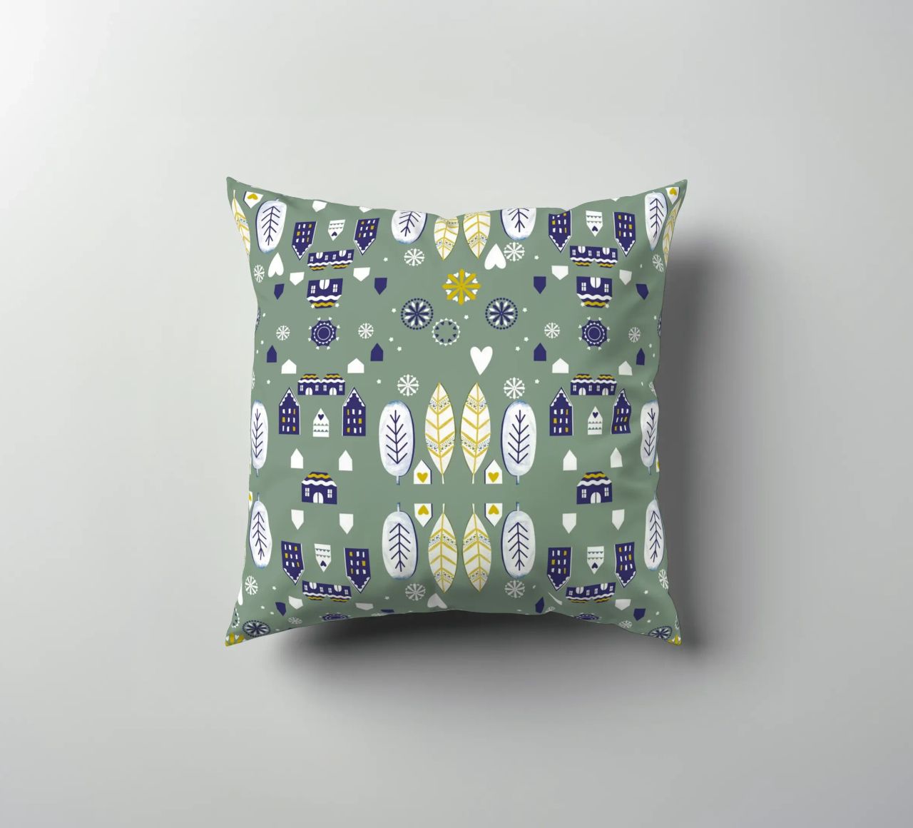 Scandi Pattern cuscino da Catherine Aguilar