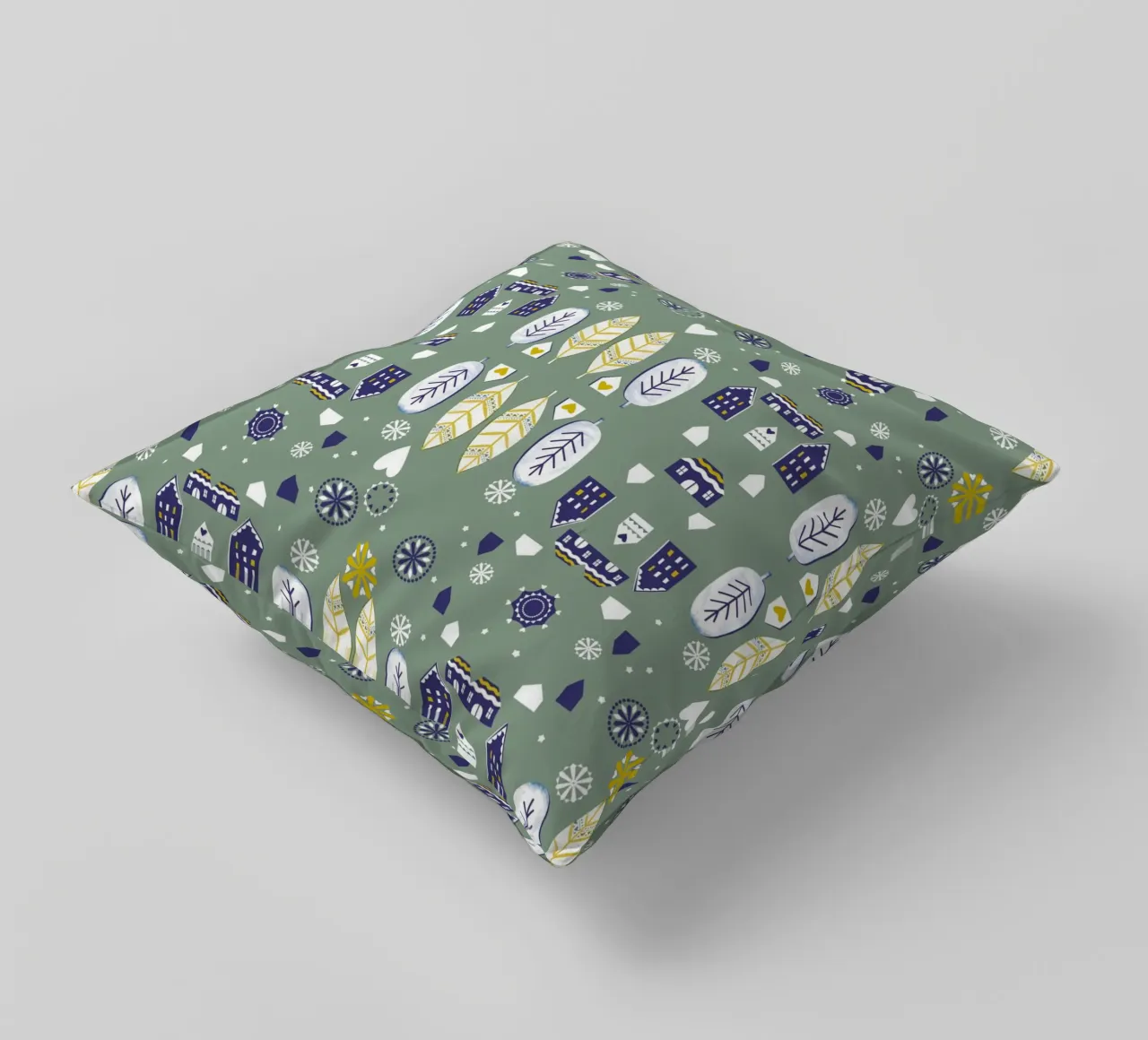 Scandi Pattern cuscino da Catherine Aguilar