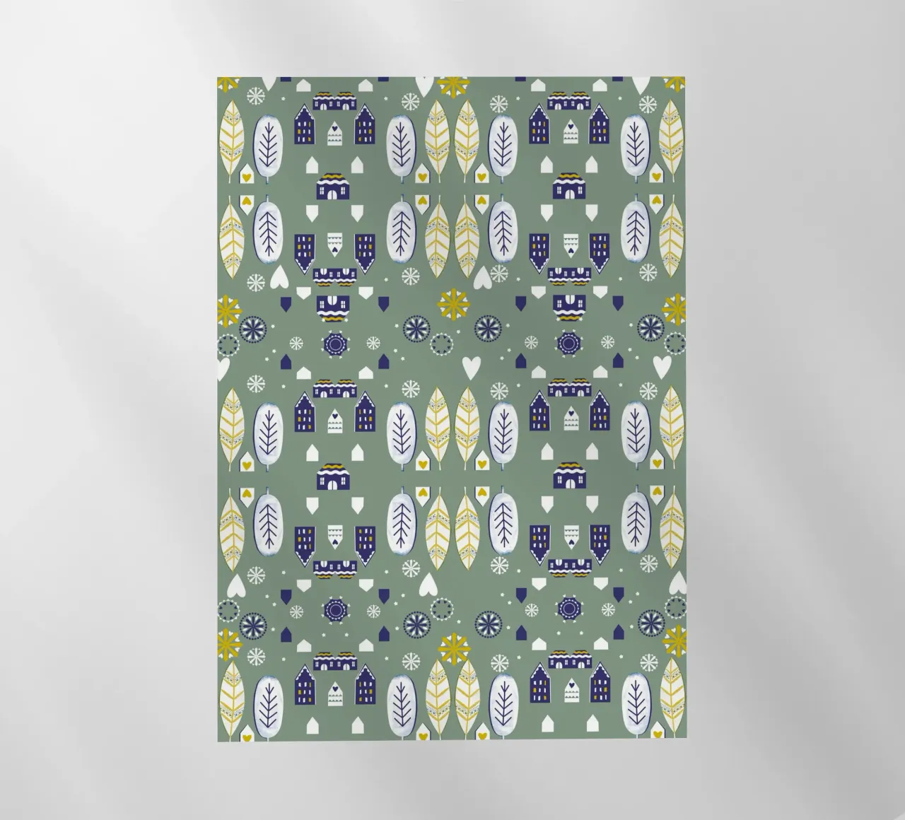 Scandi Pattern pellicola backlit da Catherine Aguilar