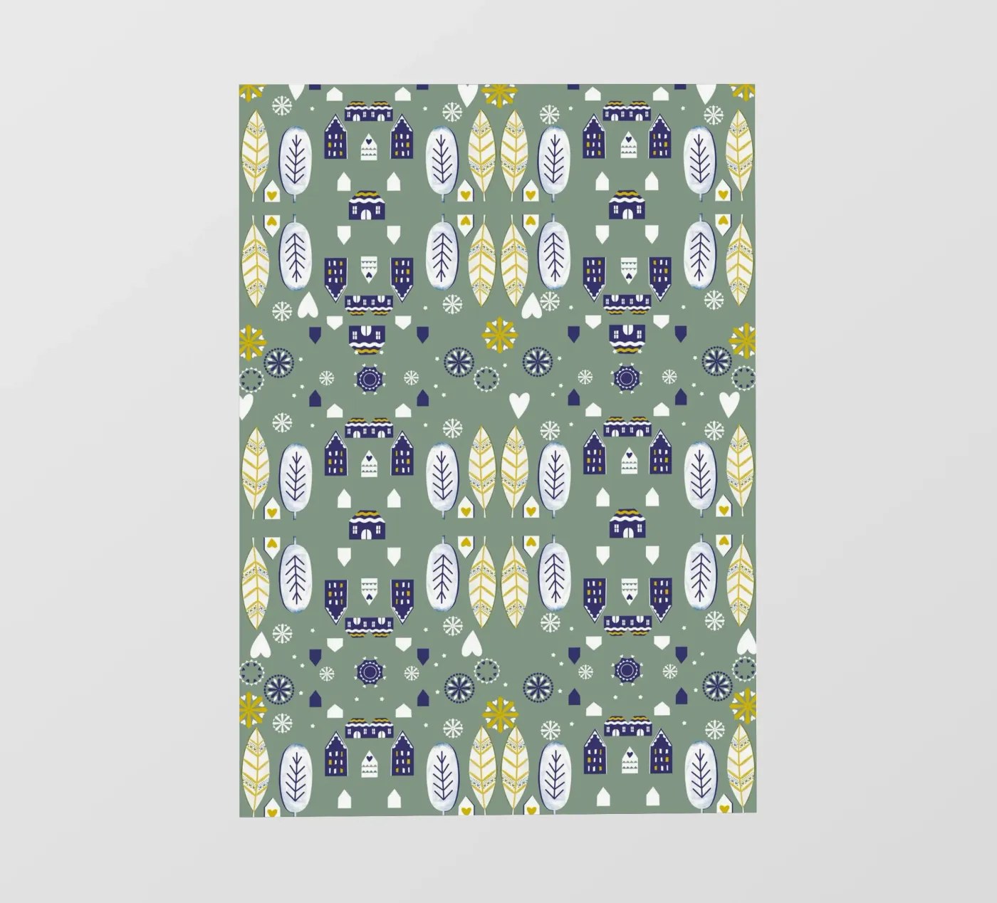 Scandi Pattern bâche pvc de Catherine Aguilar