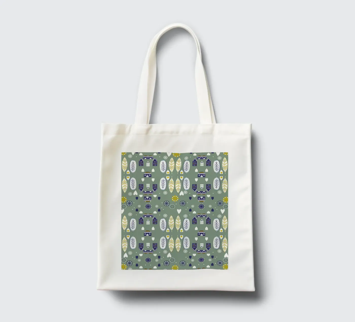 Scandi Pattern borsa in juta da Catherine Aguilar