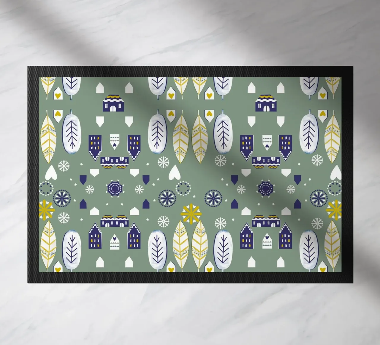 Scandi Pattern paillasson de Catherine Aguilar