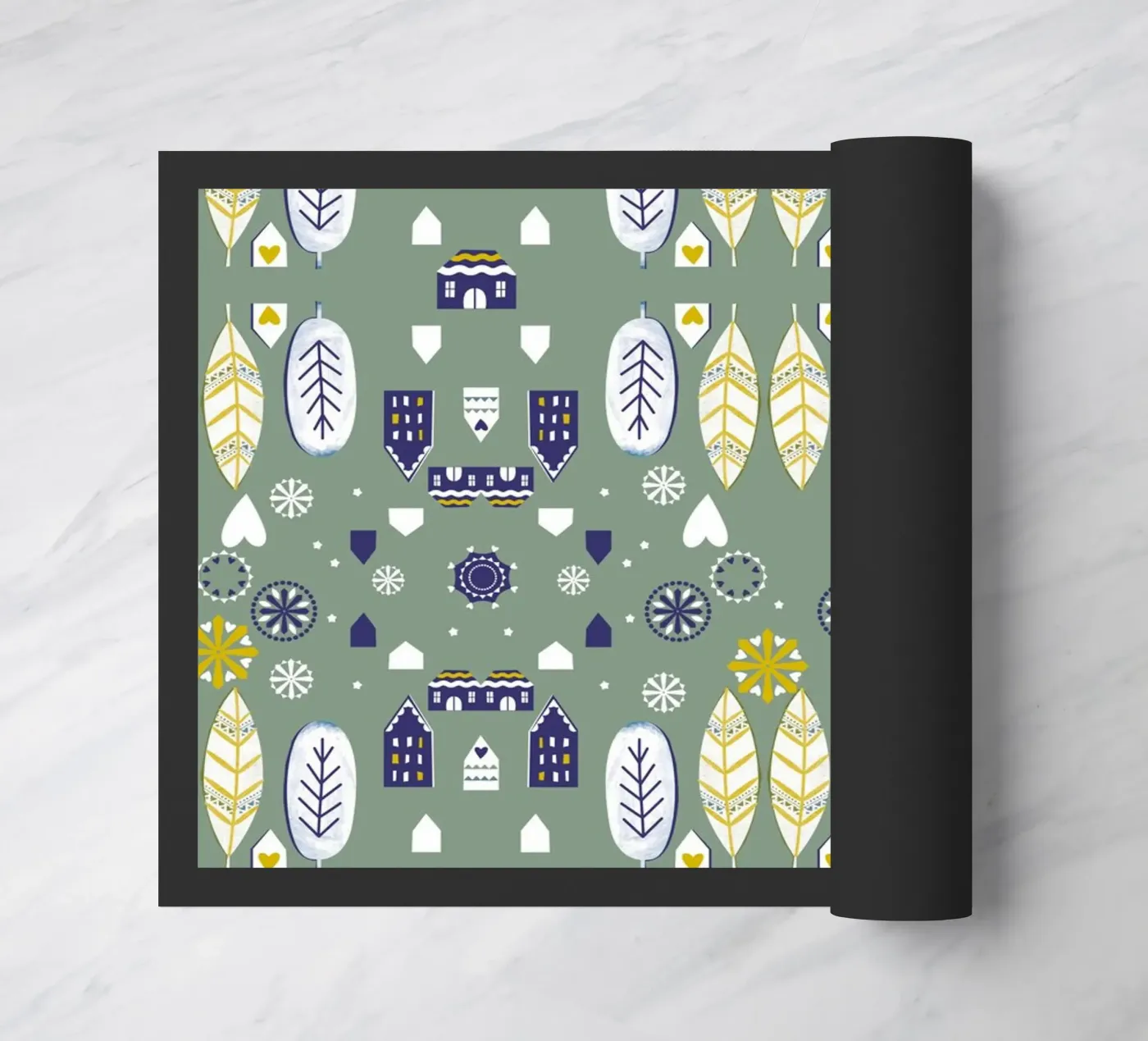 Scandi Pattern doormat by Catherine Aguilar