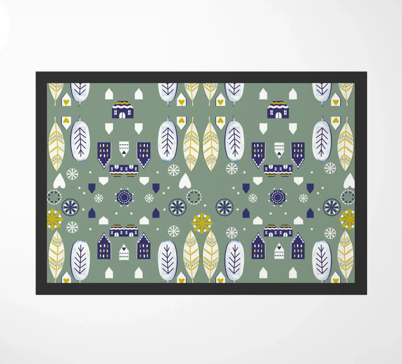 Scandi Pattern doormat by Catherine Aguilar