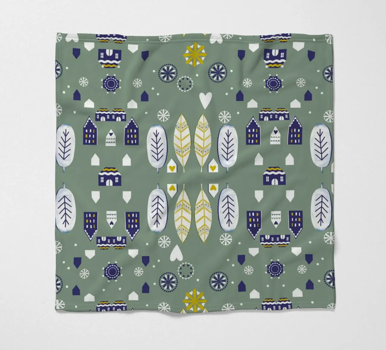 Scandi Pattern coperta in pile da Catherine Aguilar