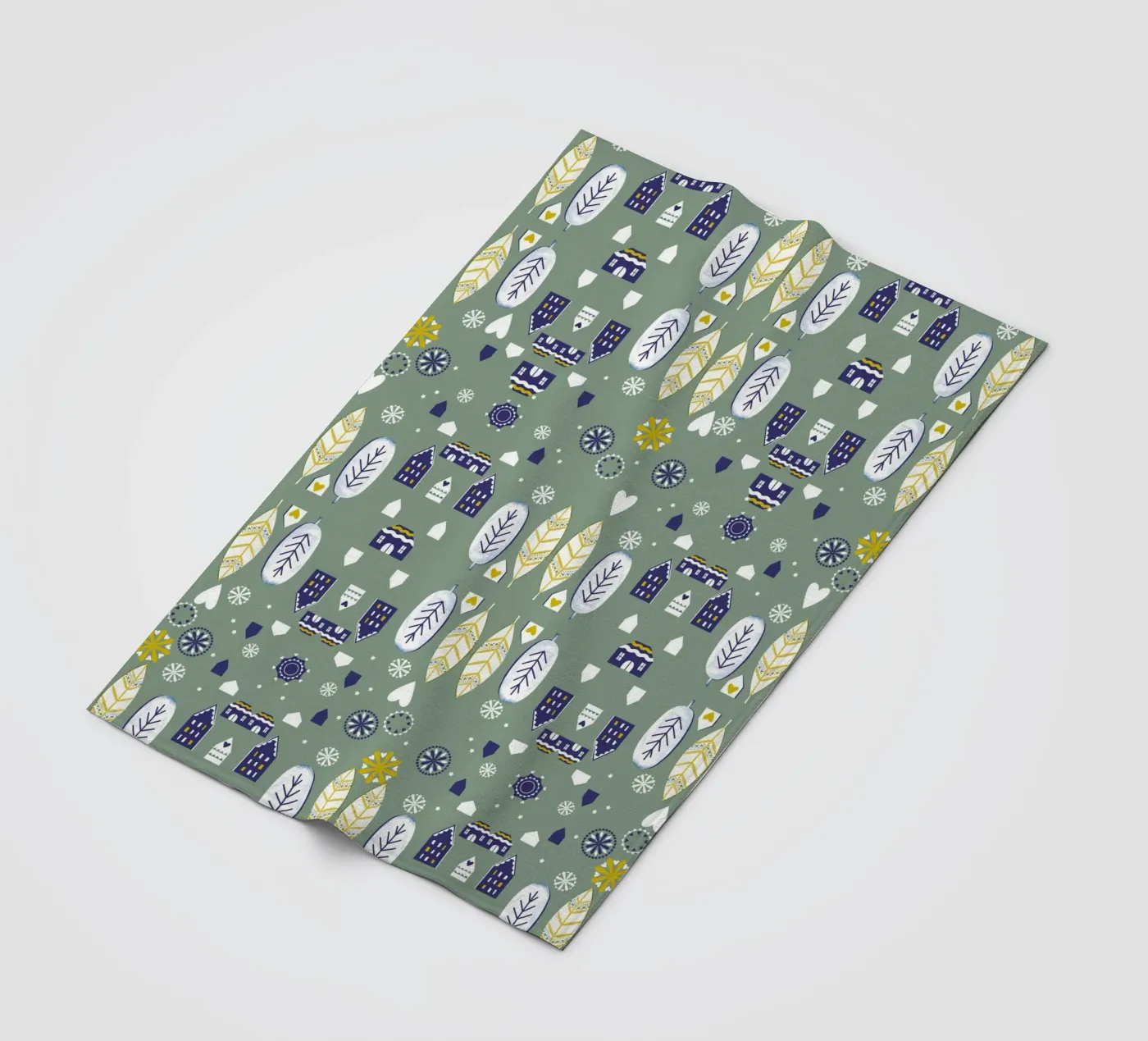 Scandi Pattern fleecedeken van Catherine Aguilar