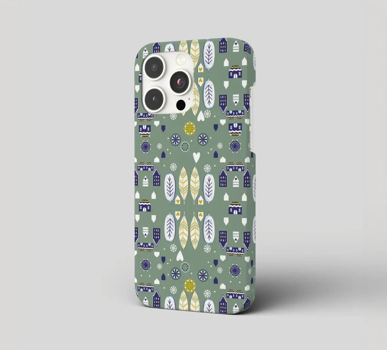 Scandi Pattern cover iphone da Catherine Aguilar