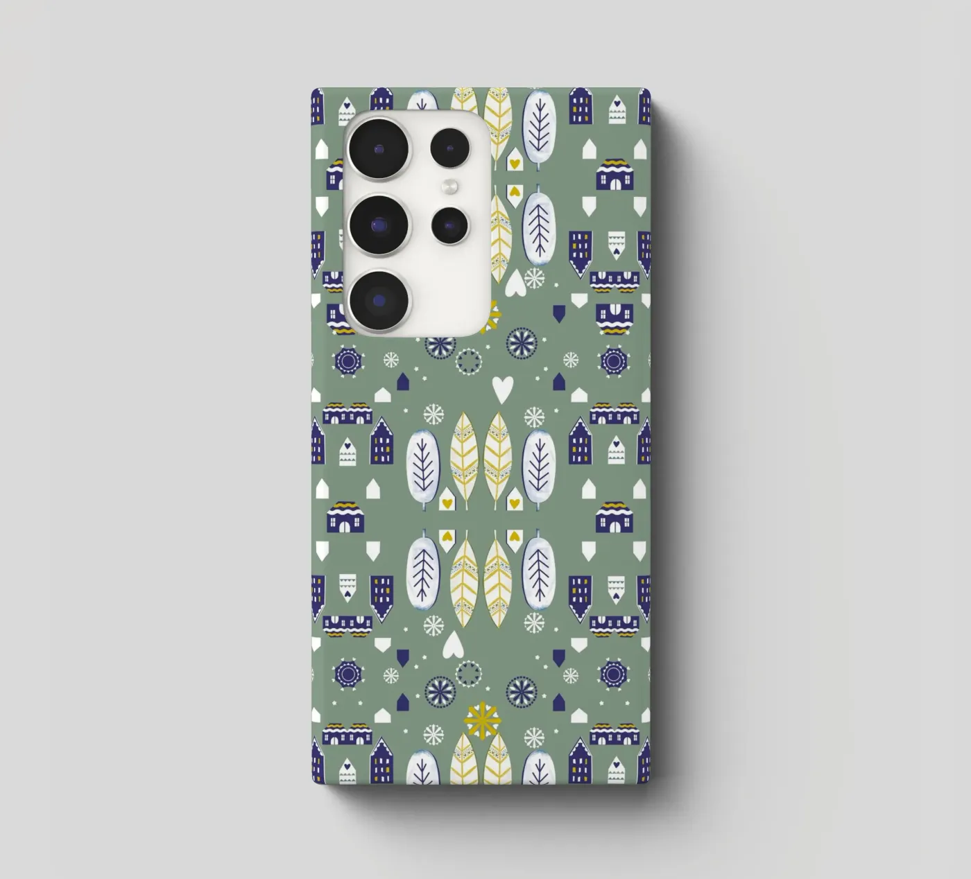 Scandi Pattern samsung hoesje van Catherine Aguilar