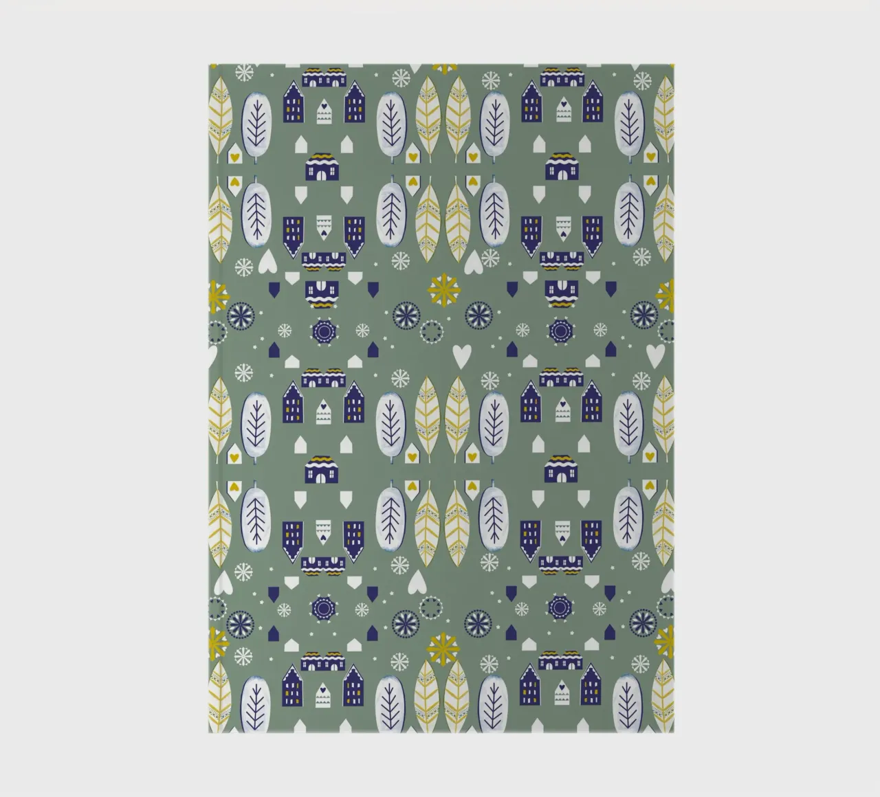 Scandi Pattern notebook by Catherine Aguilar