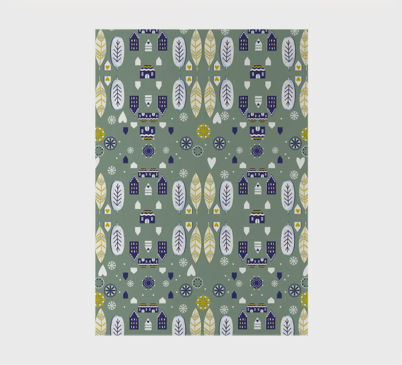 Scandi Pattern notebook by Catherine Aguilar