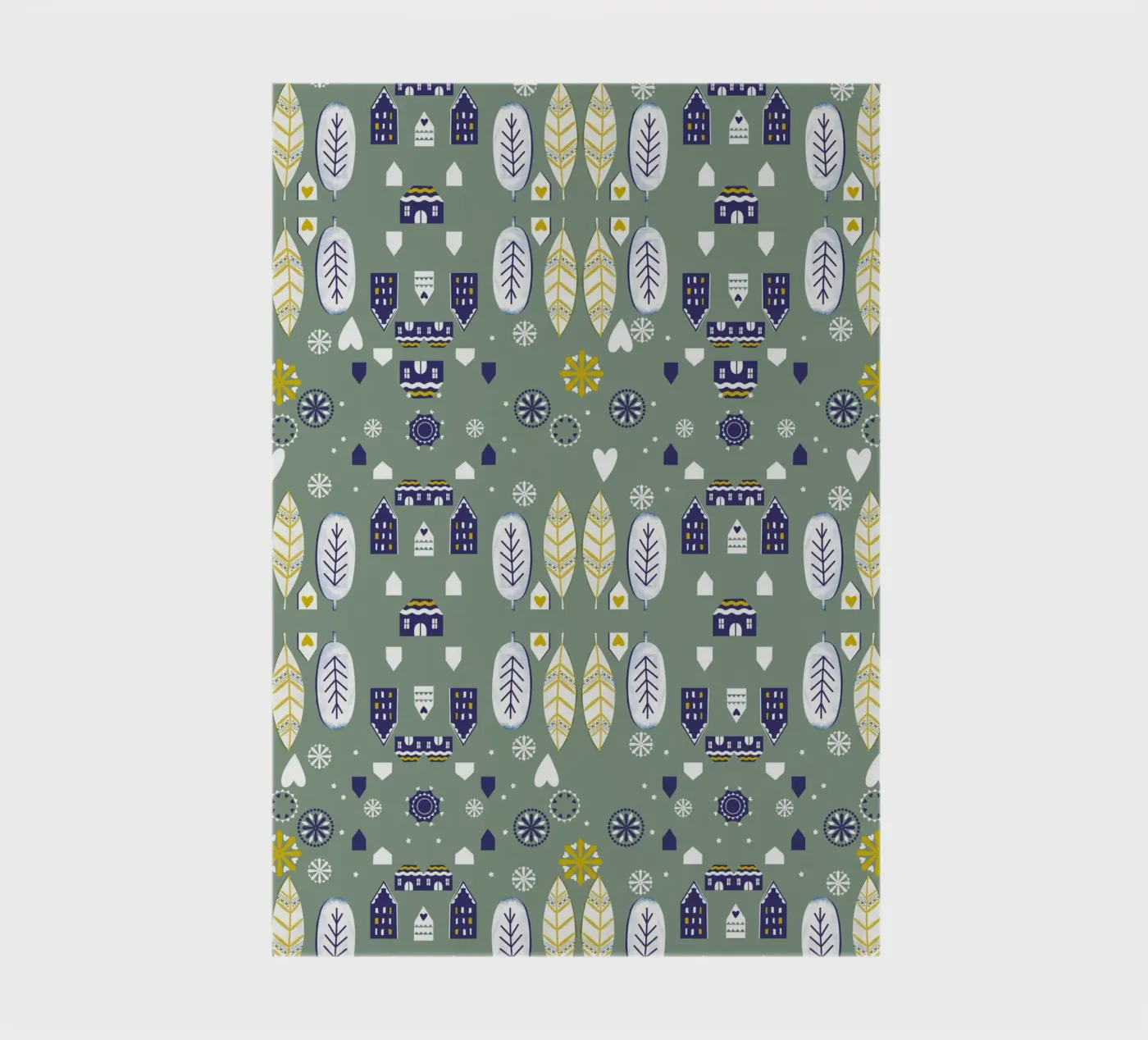Scandi Pattern notebook by Catherine Aguilar