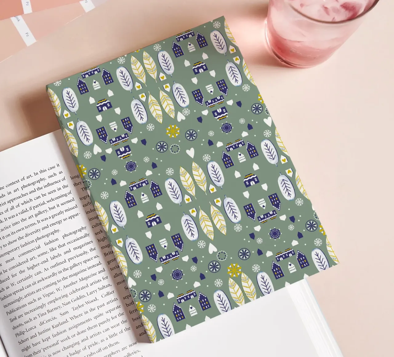 Scandi Pattern notebook by Catherine Aguilar