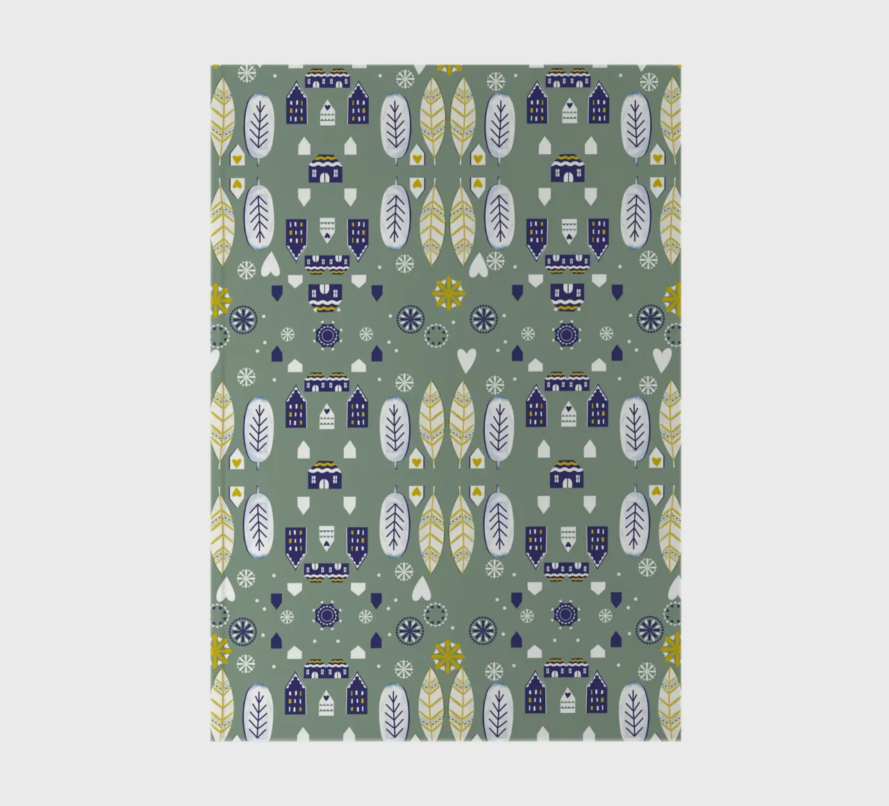 Scandi Pattern notebook by Catherine Aguilar