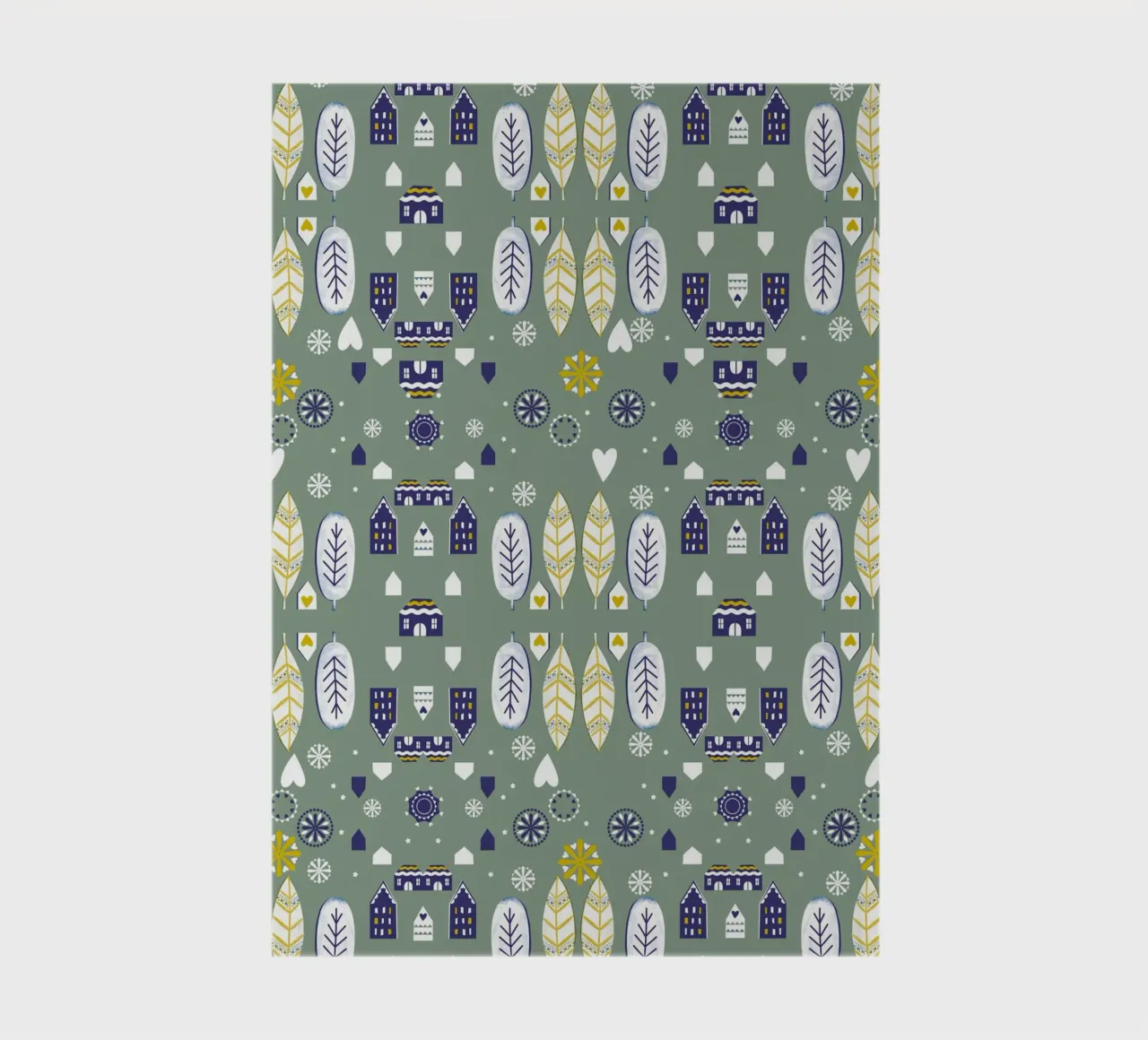 Scandi Pattern notebook by Catherine Aguilar