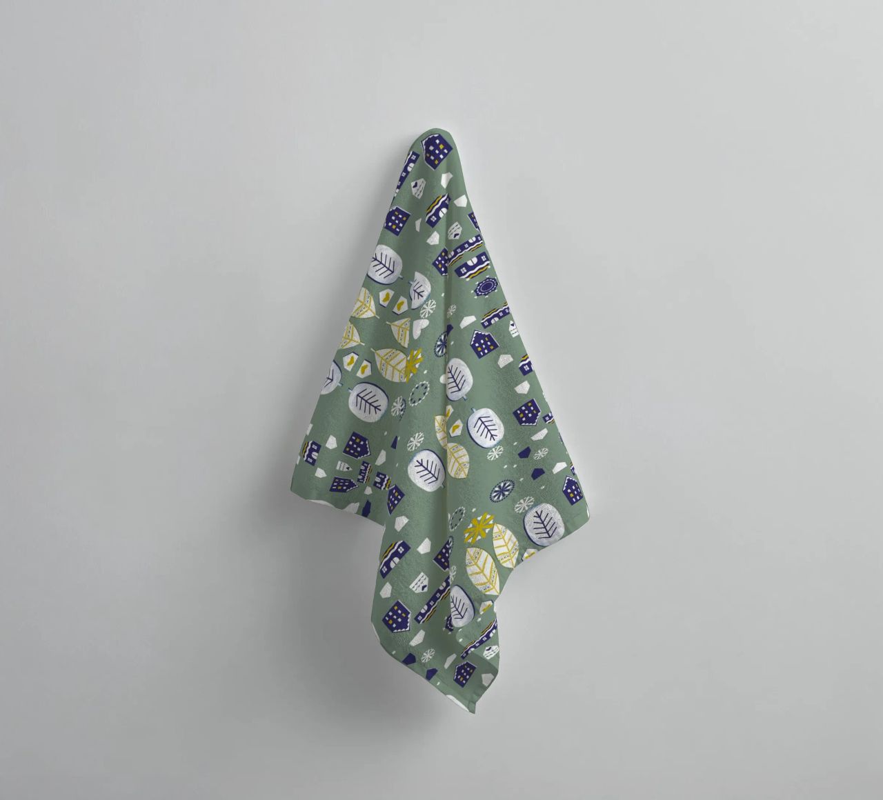 Scandi Pattern asciugamano da bagno da Catherine Aguilar