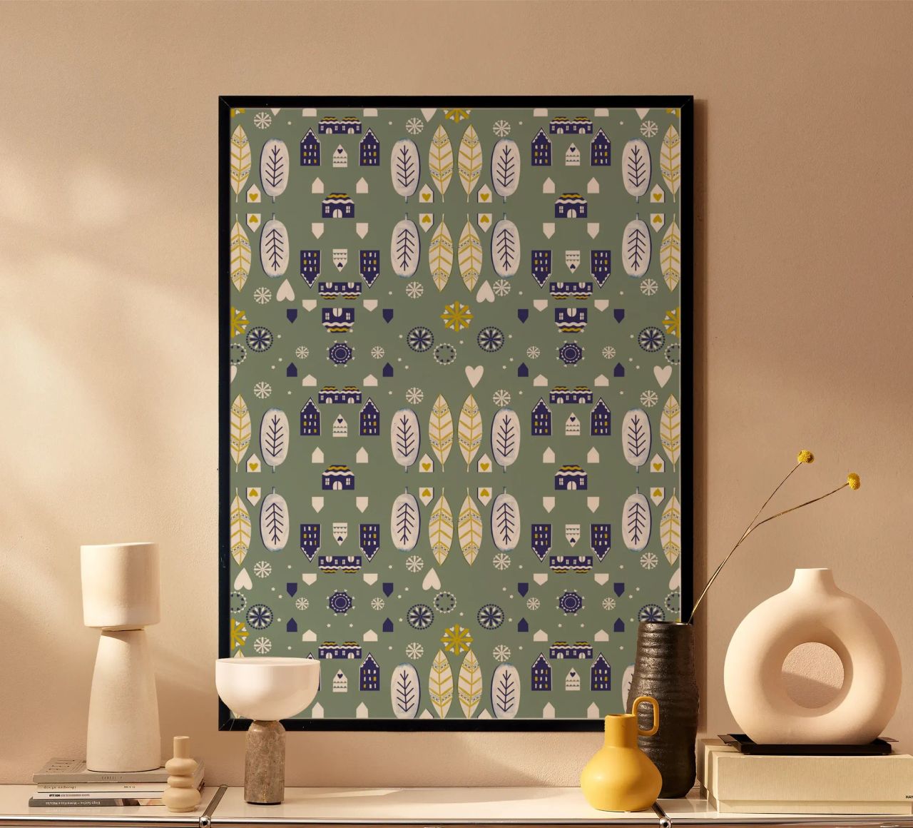 Scandi Pattern carta hahnemühle da Catherine Aguilar