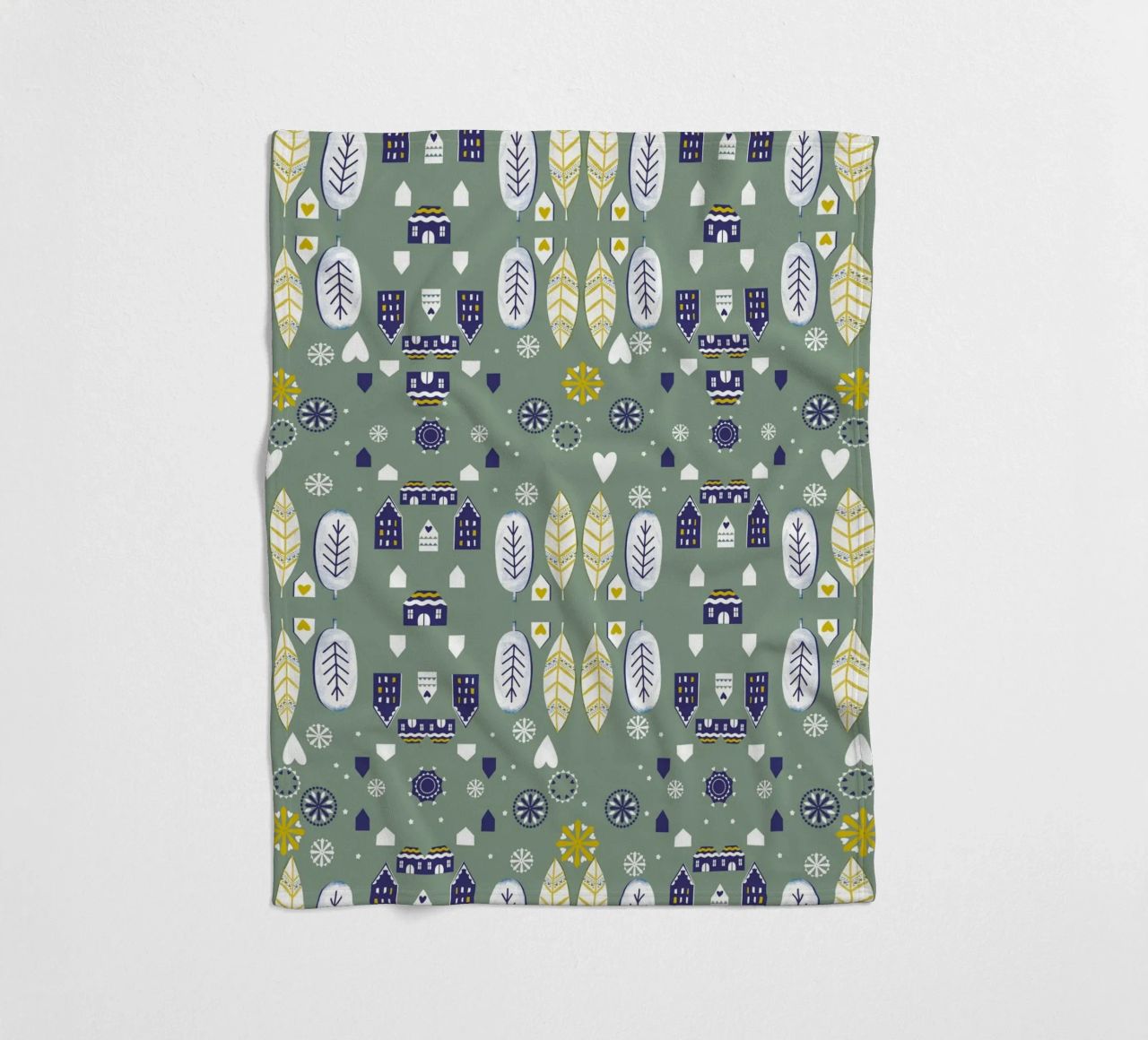 Scandi Pattern coperta in pile da Catherine Aguilar