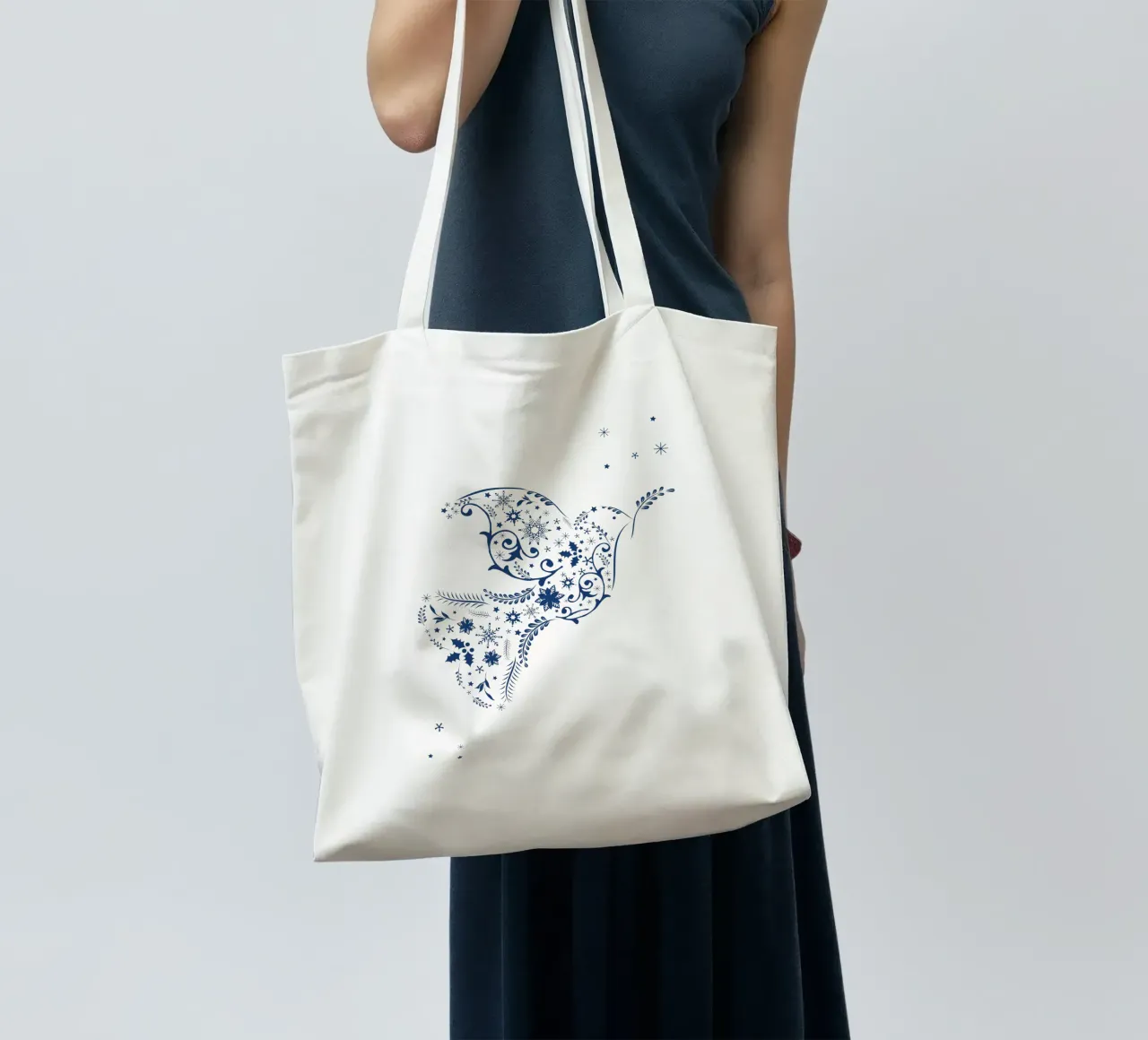 Peace Dove tote bag by Catherine Aguilar