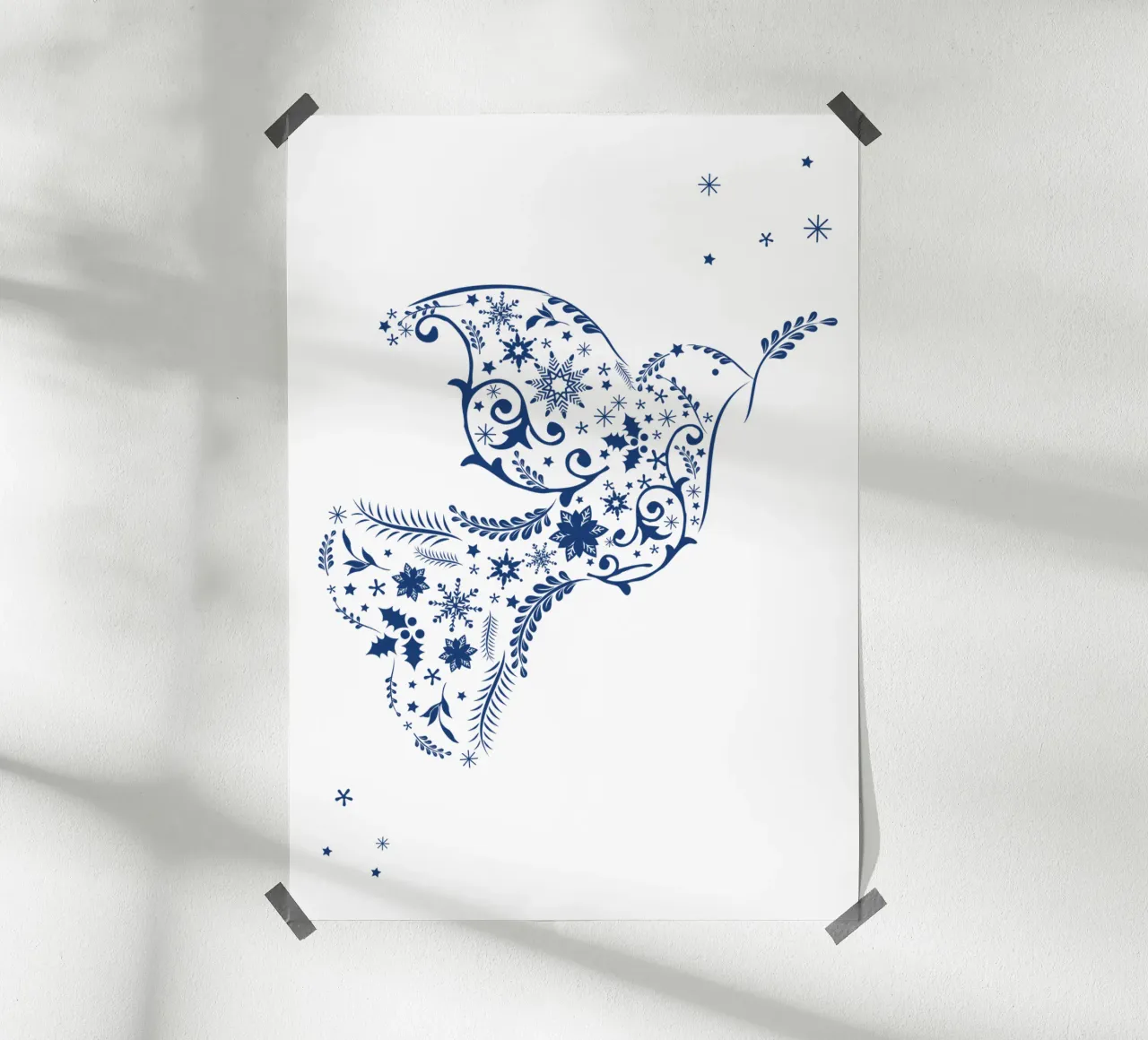 Peace Dove carta hahnemühle da Catherine Aguilar