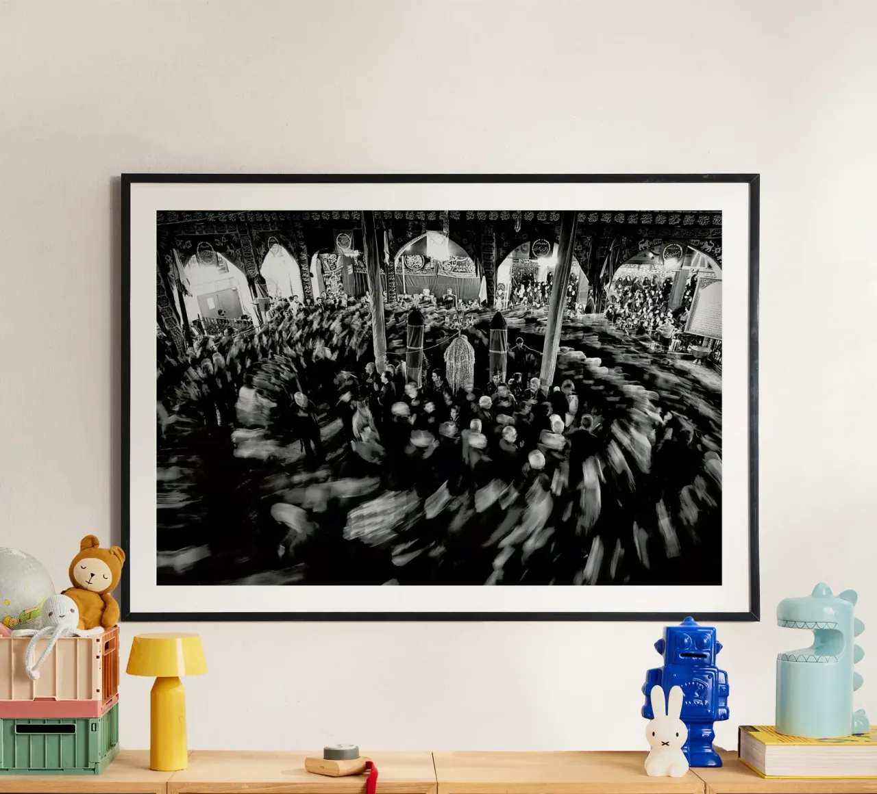 Spiral - Reza Vaezpour poster con telaio in alluminio da Pictufy