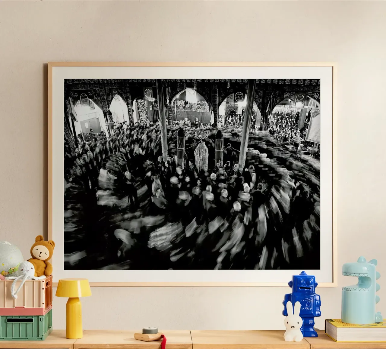 Spiral - Reza Vaezpour poster con telaio in alluminio da Pictufy